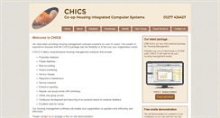 Desktop Screenshot of chics.co.uk